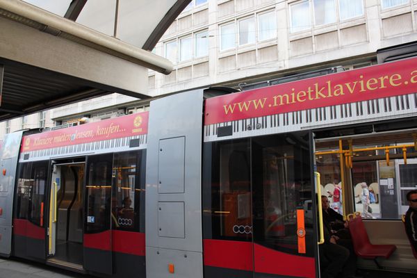 ドイツ・ハイデルベルク「2012：ESMO@Vienna」の写真：Viennaの市電🚃

さすが音楽の街‼...