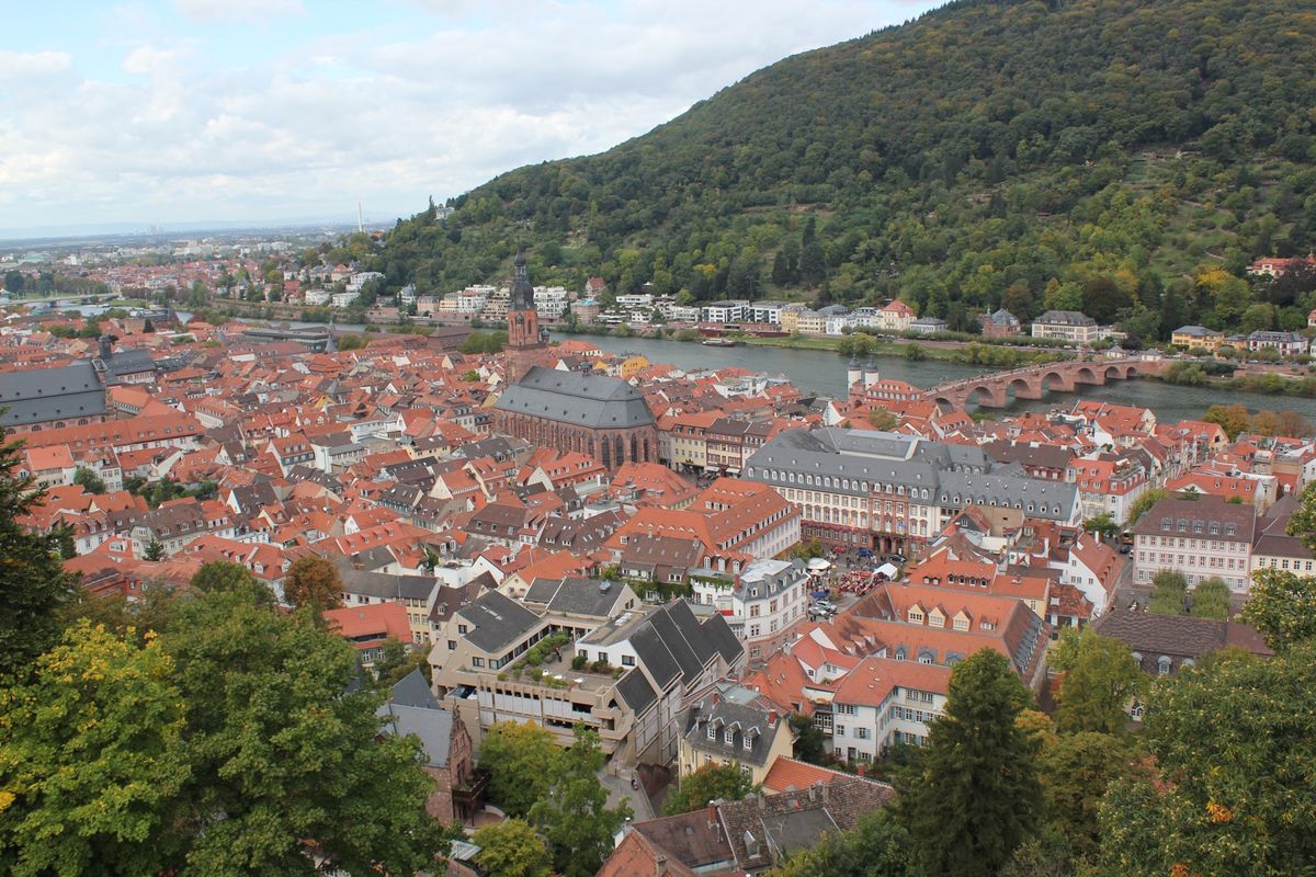 @Alte Brucke & Neckar river

ハイデルベルクの...
