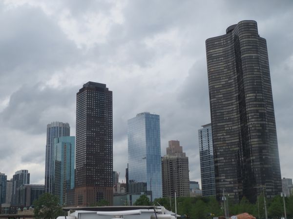 アメリカ(米国)・シカゴ「2013：ASCO@Chicago」の写真：@River cruise④

後輩に誘...