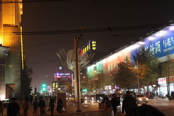 中国・北京「2013：APCC@Beijing, Tianjin」の写真：夕食後は後半達とブラブラ散歩に出かけまし...