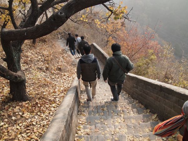 中国・北京「2013：APCC@Beijing, Tianjin」の写真：@幕田峪長城④

まずは、なだらかな道を...