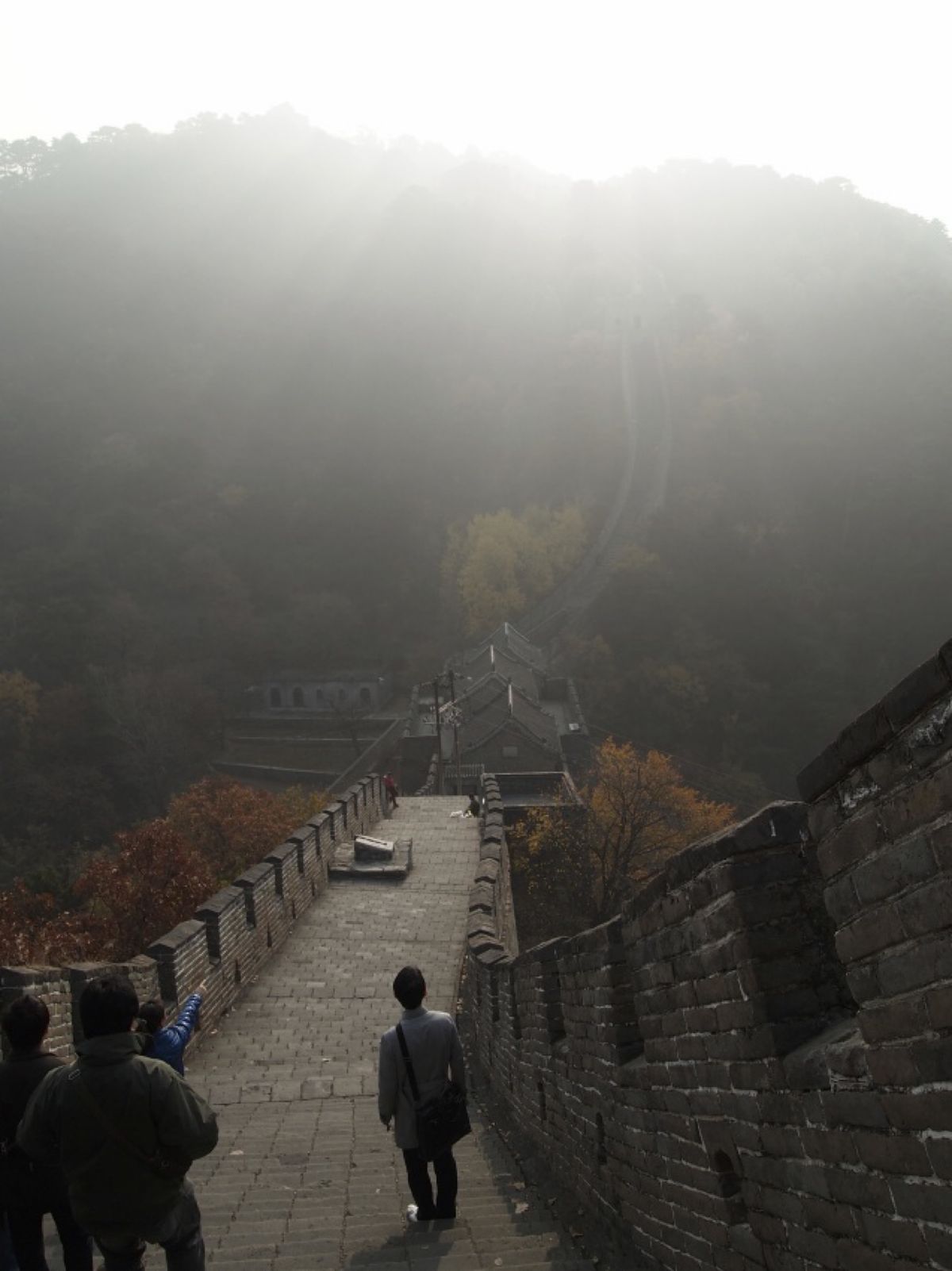 @幕田峪長城④

まずは、なだらかな道を和気藹々と歩いていきます🚶‍♂️