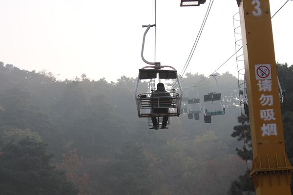 中国・北京「2013：APCC@Beijing, Tianjin」の写真：@幕田峪長城②

まずはリフトで万里の長...