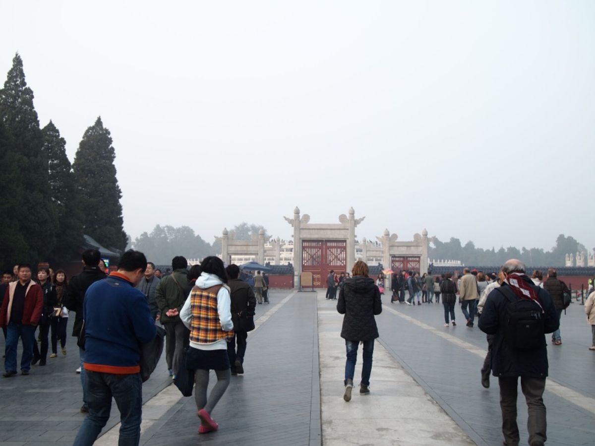 @天壇①

ここが最後の観光になりました。
天壇は明朝から清朝にかけて、皇...