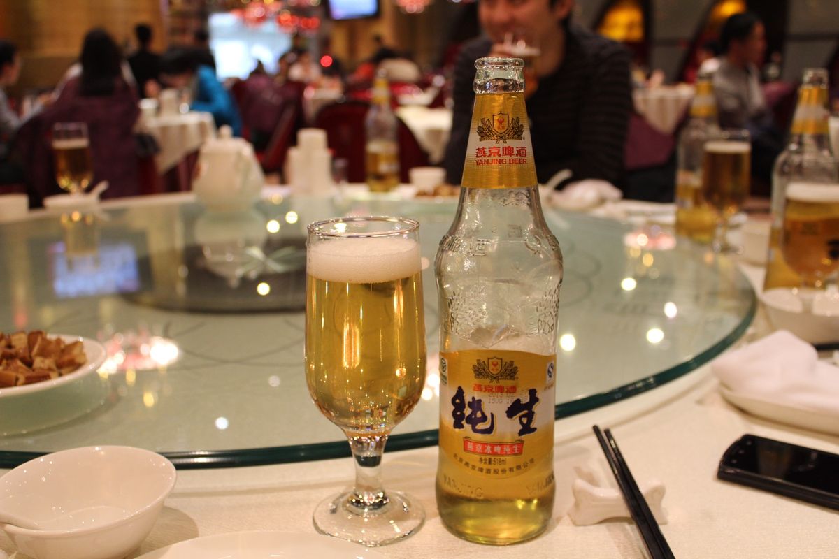 中国🇨🇳でも当然ビール🍺、いただきました‼️
