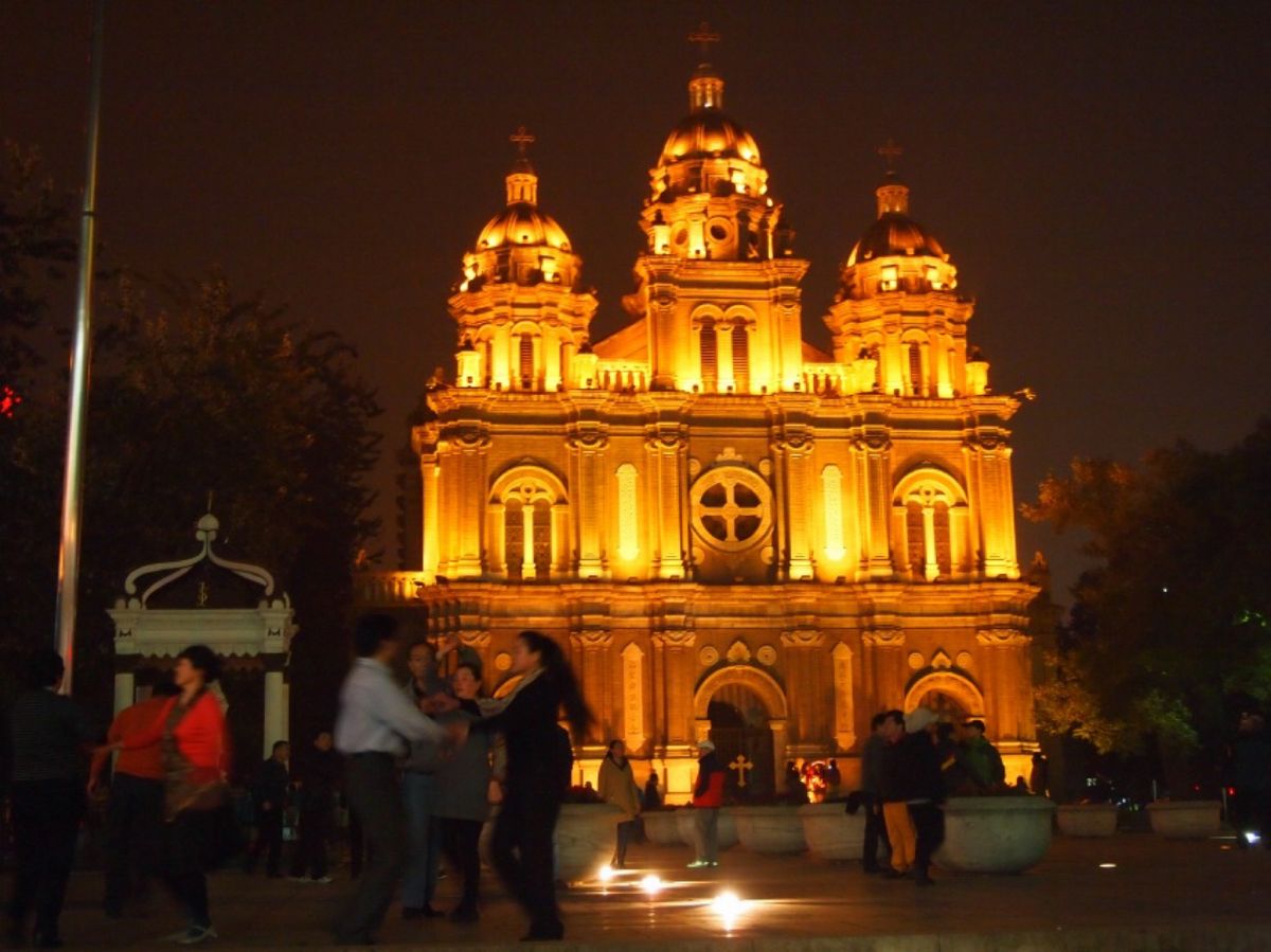 ライトアップがキレイでした‼️