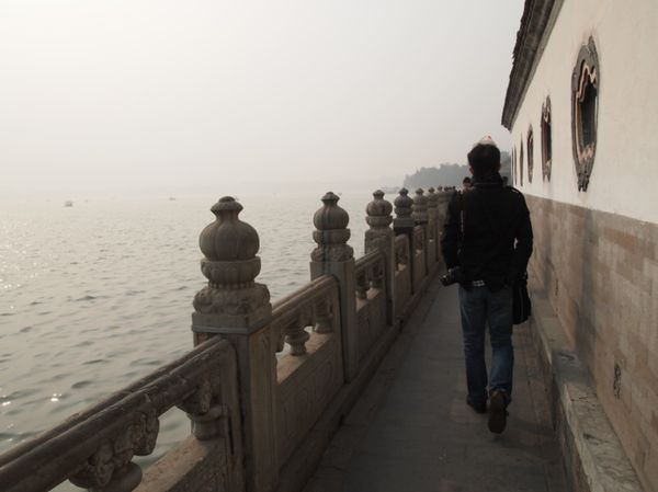 中国・北京「2013：APCC@Beijing, Tianjin」の写真：@頤和園③

これは人工湖の昆明湖。頤和...