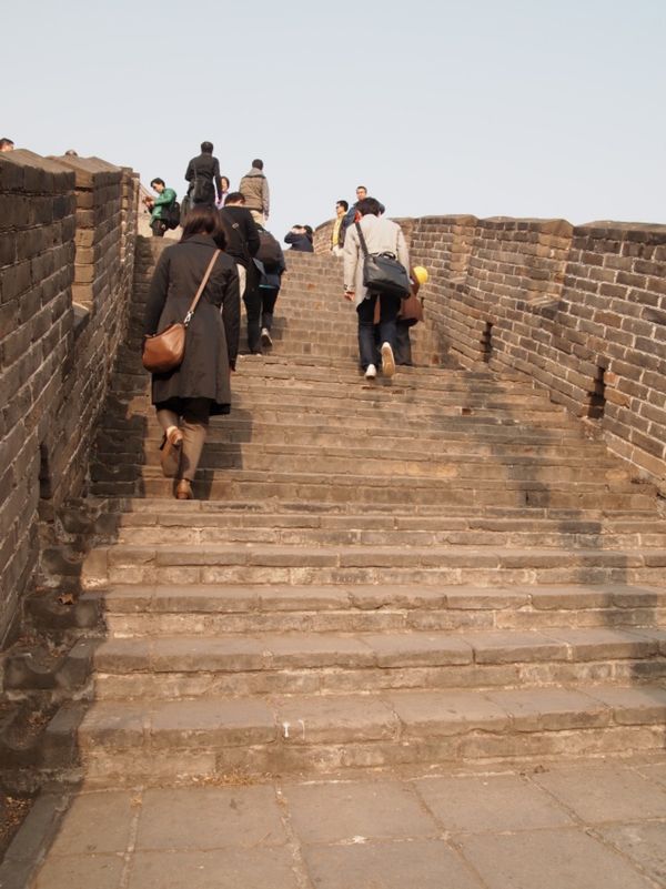 中国・北京「2013：APCC@Beijing, Tianjin」の写真：@幕田峪長城⑨

でも更に登りが続きます😭