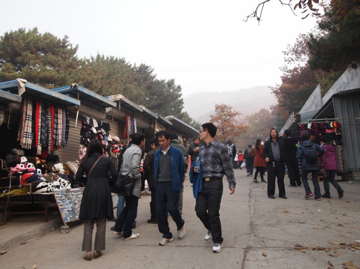 @幕田峪長城①

今回最大の楽しみは万里の長城を見に行くことでした‼️
北...