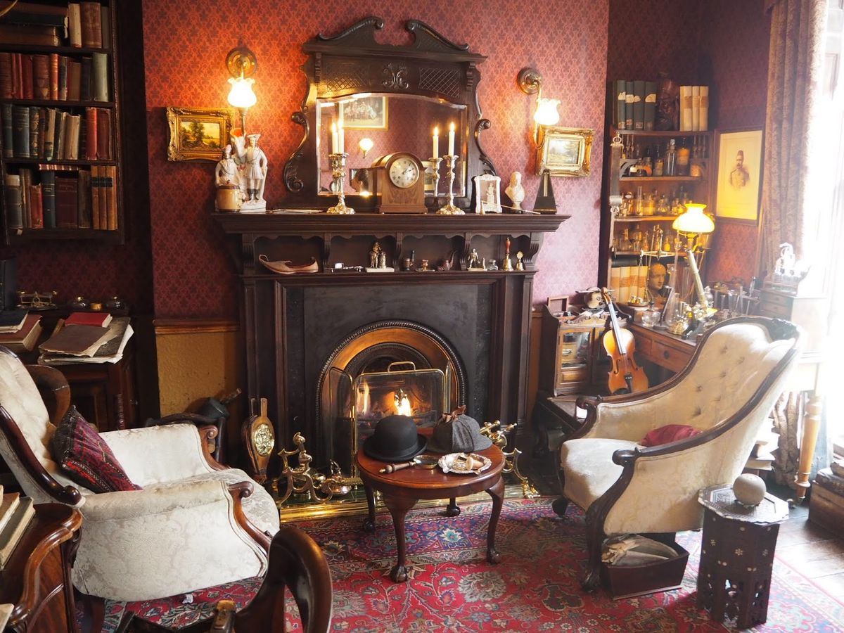 ホームズさんの下宿で階段の数を声に出して数えたら、スタッフさんがクスッと。