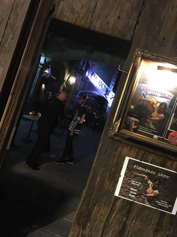 スペイン・バルセロナ「in Barcelona」の写真：オカンがフラメンコ見て、開口一番に「これ...