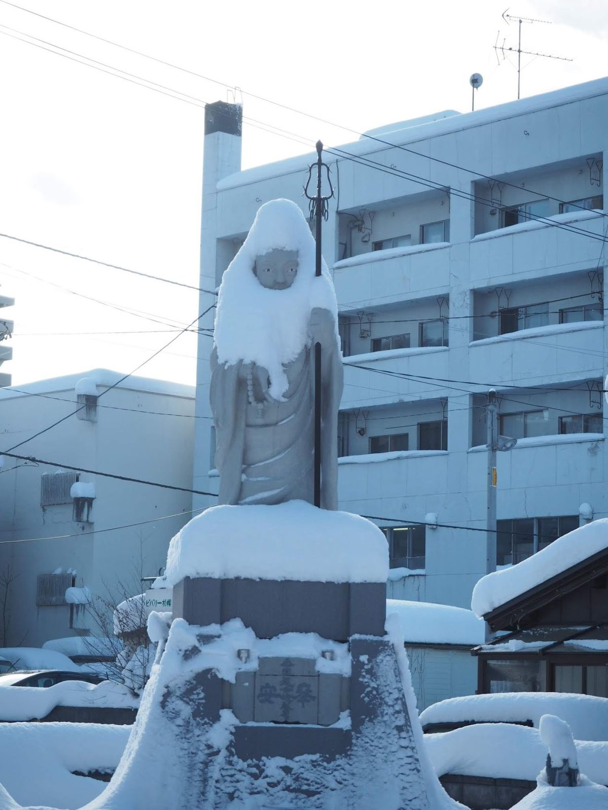 手袋なしで来てしまった大寒波大雪北海道。