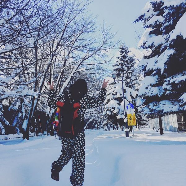 日本・札幌「in 札幌」の写真：手袋なしで来てしまった大寒波大雪北海道。