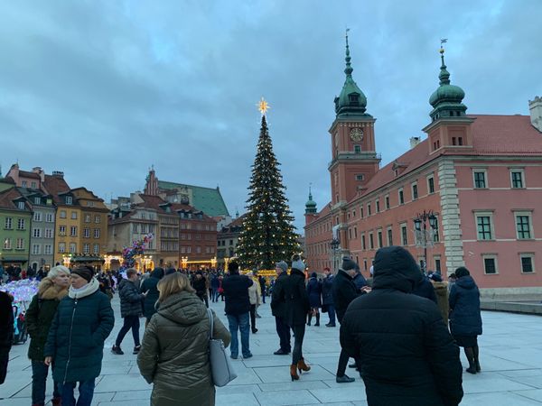 ポーランド・ワルシャワ「友人に会いにポーランドへ」の写真：クリスマスのワルシャワを堪能🎅🎄🎁✨