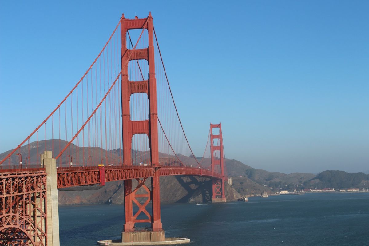 @Golden gate bridge

今回もNapa valleyに向...