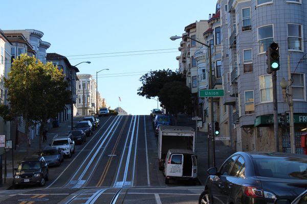 アメリカ(米国)・サンフランシスコ「2014：ASCO-GI@San Francisco」の写真：The坂の町、San Francisco🇺🇸