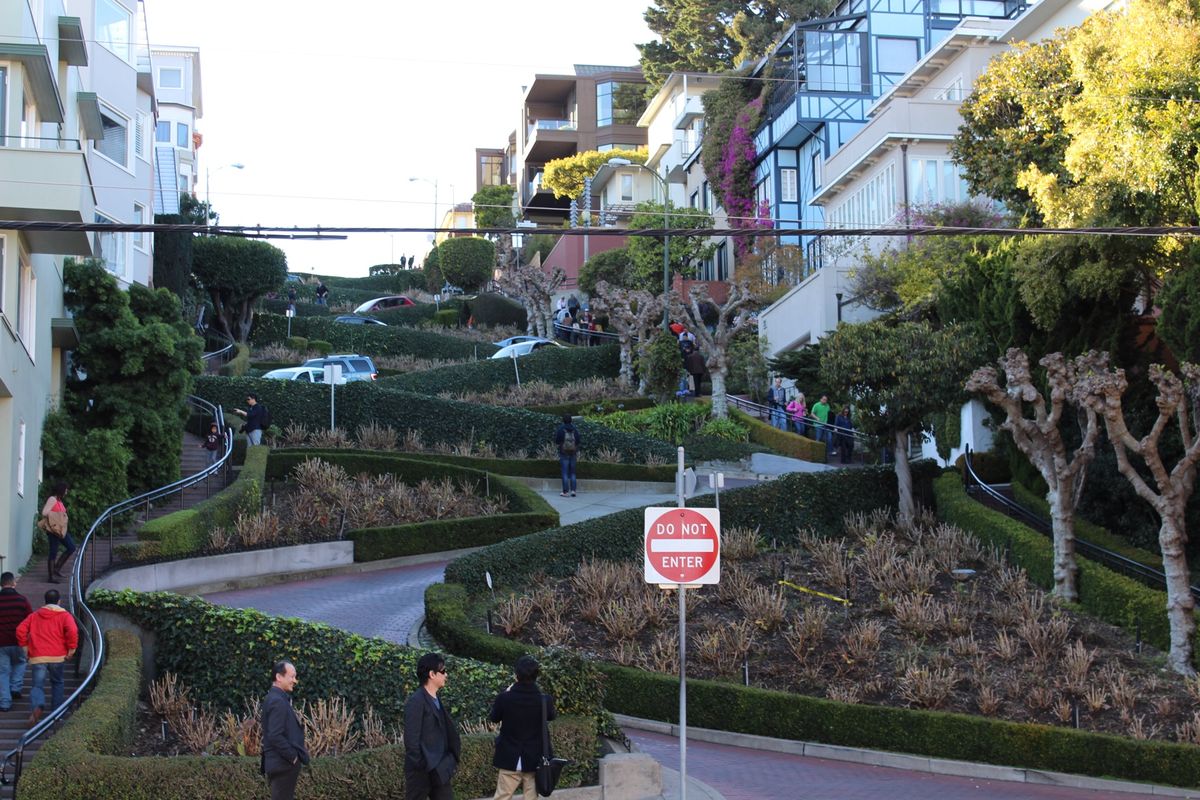 @Lombard street

今回も初San Franciscoメンバ...