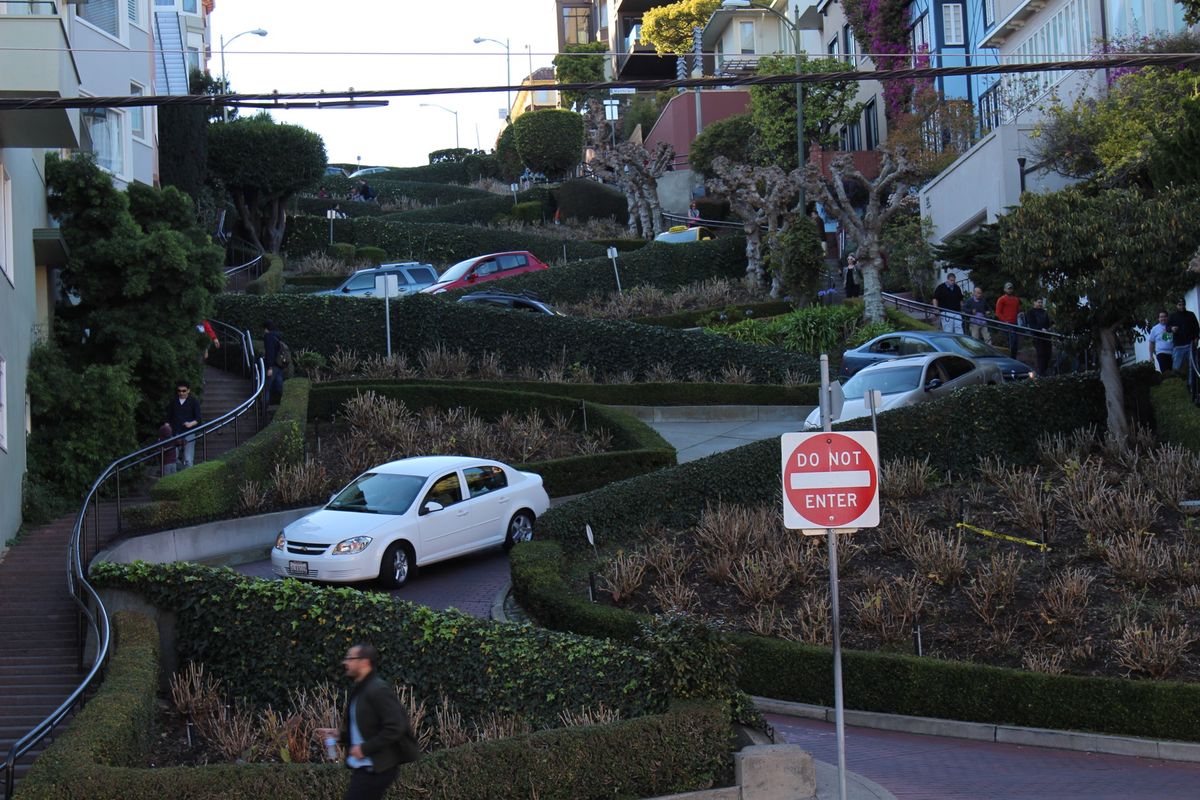 @Lombard street

今回も初San Franciscoメンバ...