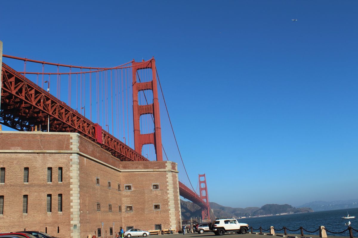 @Golden gate bridge

今回もNapa valleyに向...