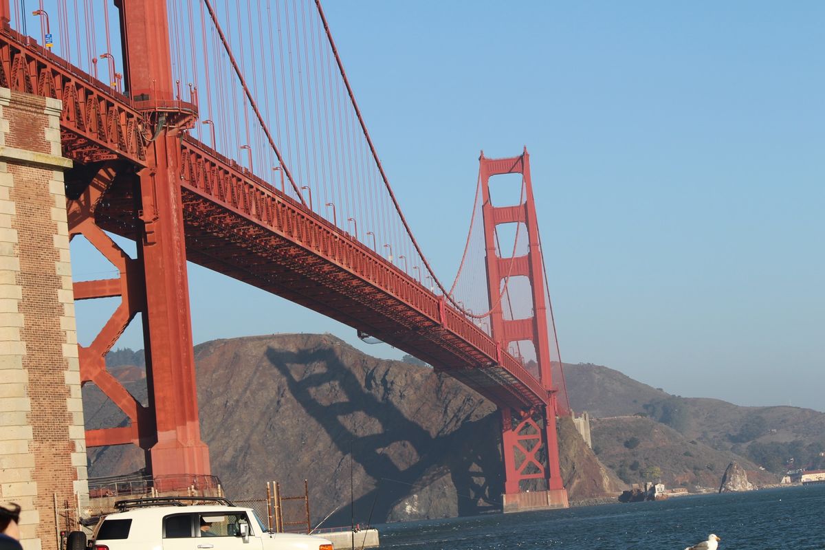 @Golden gate bridge

今回もNapa valleyに向...