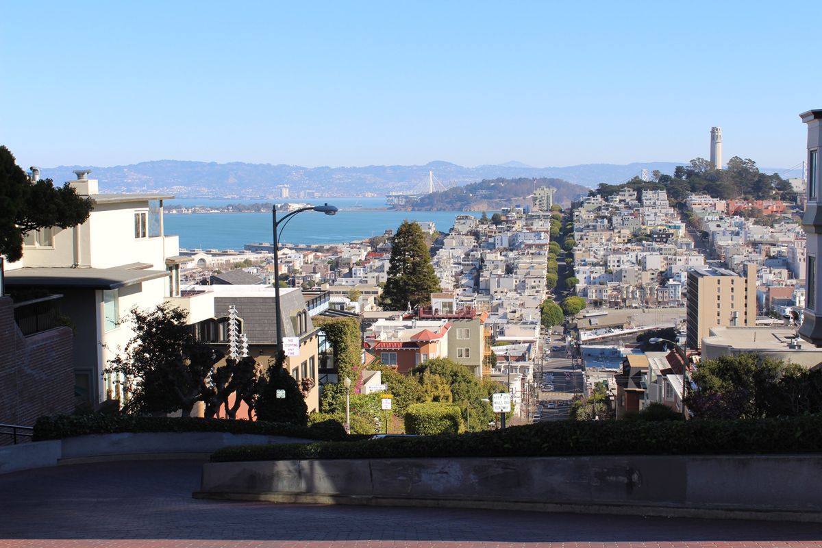 @Lombard street

今回も初San Franciscoメンバ...