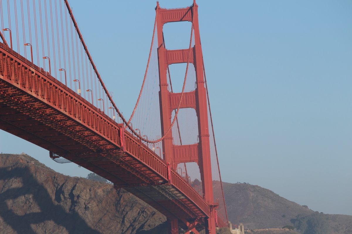 @Golden gate bridge

今回もNapa valleyに向...