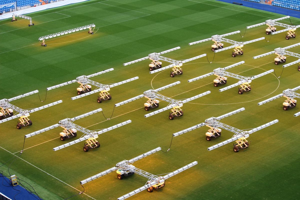 @Estadio Santiago Bernabeu②

まずは階段をひた...