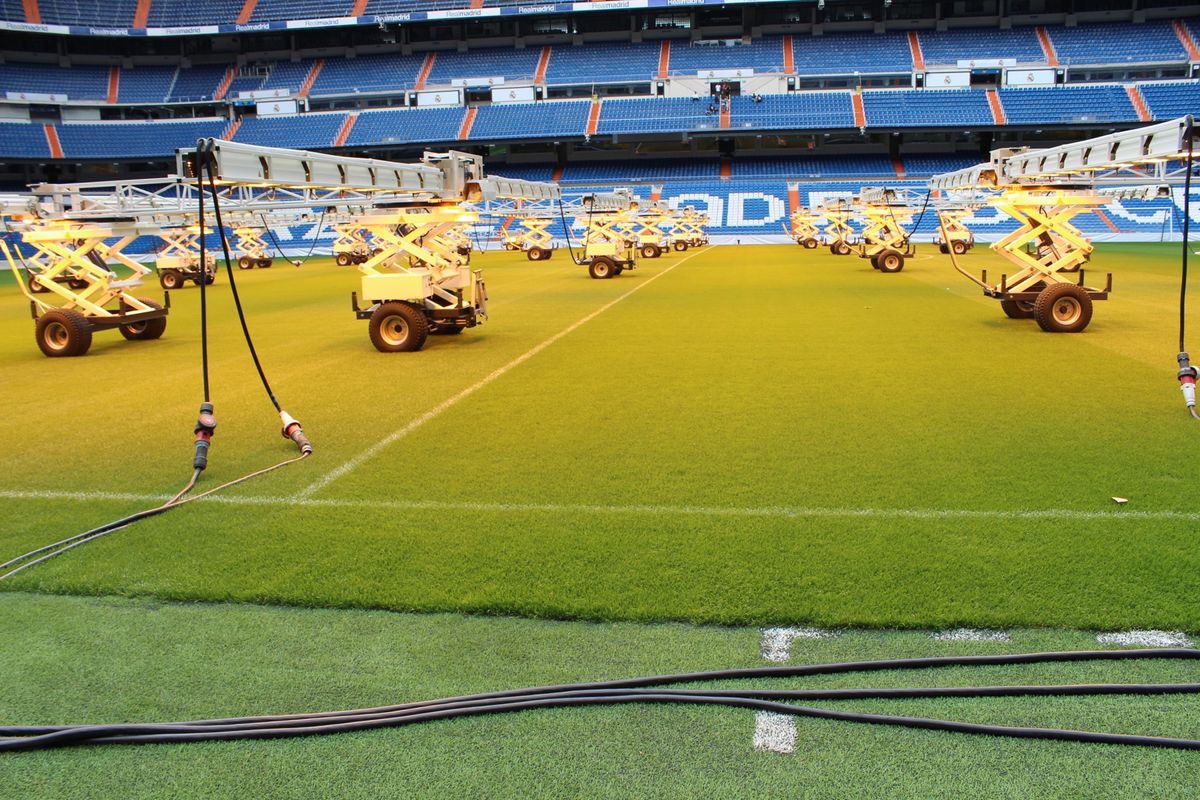 @Estadio Santiago Bernabeu⑧

そしてグラウンド...