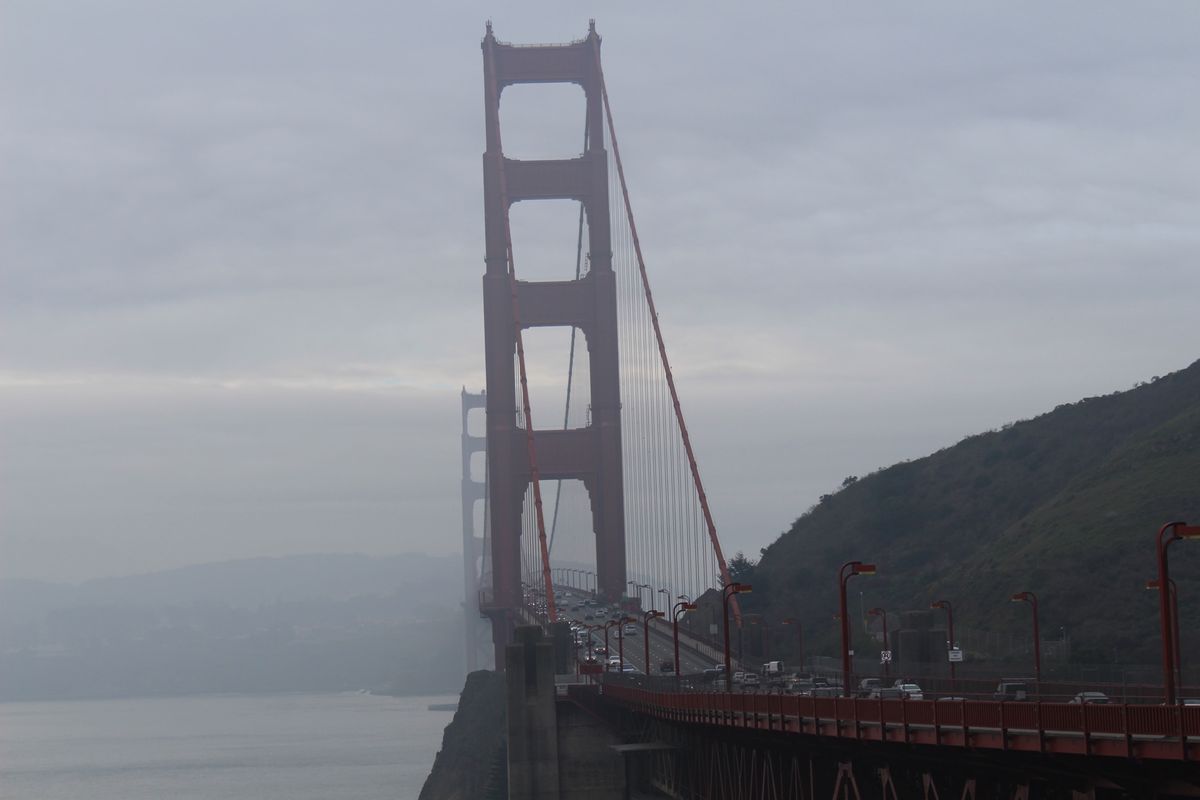 @Golden gate bridge②

対岸にも車を止めてもらって記念...
