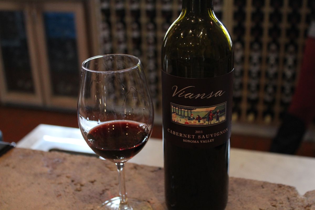 @Viansa

この年の1件目はSonomaにあるViansaでテイステ...