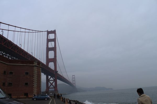 アメリカ(米国)・サンフランシスコ「2015：ASCO-GI@San Francisco」の写真：@Golden gate bridge①...