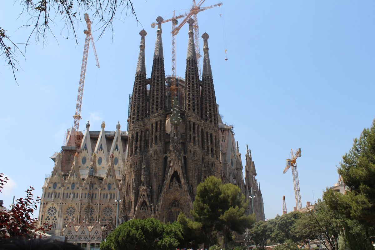 @Sagrada Familia

定点観測📸
この年は外からの写真撮影だけ😅