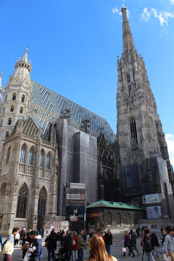 オーストリア・ウィーン「2015：ESMO@Vienna」の写真：@Stephansdom②

この日は気...