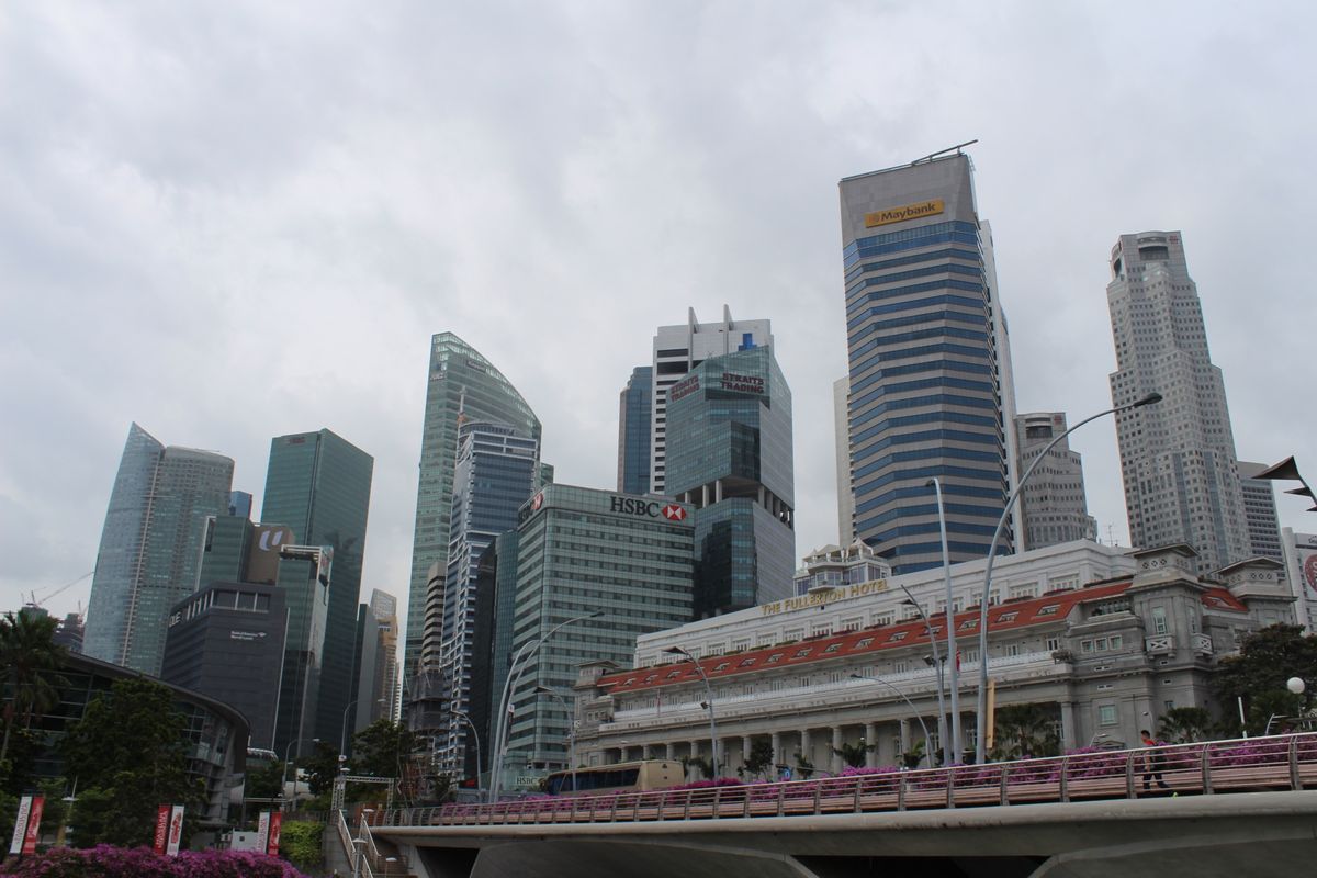 @Merlion Park

マリーナベイ・サンズはマーライオン公園からの...