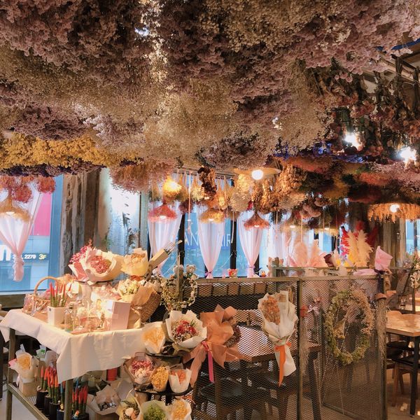 大韓民国 (韓国)・西面「6日間一緒にいた船旅釜山旅行🇰🇷🚢」の写真：📍南浦洞、釜山大周辺
お花のカフェ、素敵...