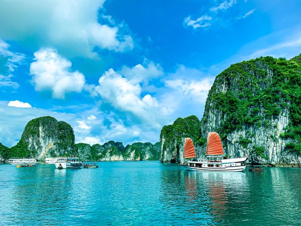ベトナム・ハノイ「ベトナム」の写真：少しリッチなハロン湾船泊ツアー🚢