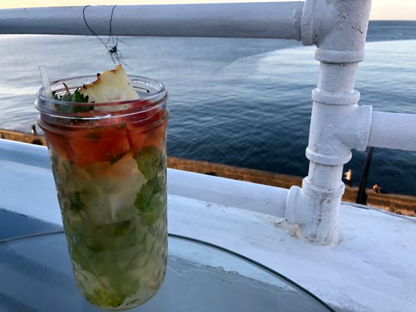 キューバ・ハバナ「死ぬまでに行きたかった国　キューバ」の写真：・本番モヒート
・キューバサンド
・クバ...