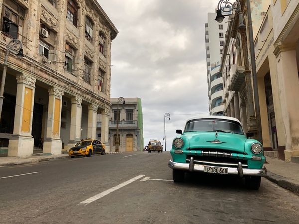キューバ・ハバナ「死ぬまでに行きたかった国　キューバ」の写真：クラシックカー