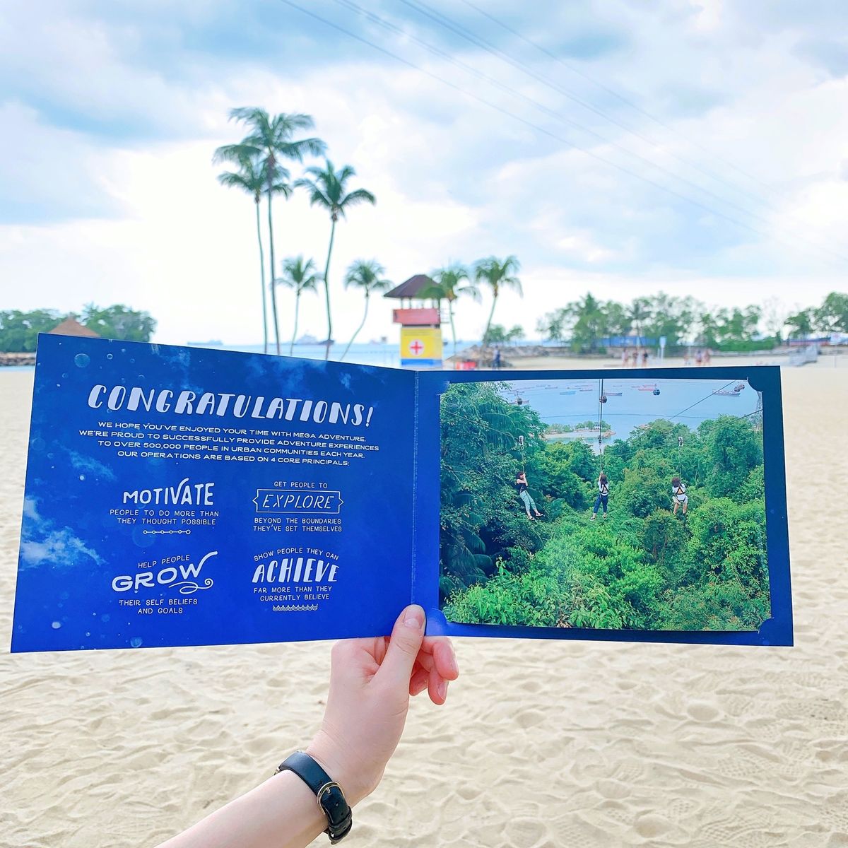 セントーサ島🌴
「リゾート地最高…」しか言ってない幸せな島
念願のアクティ...