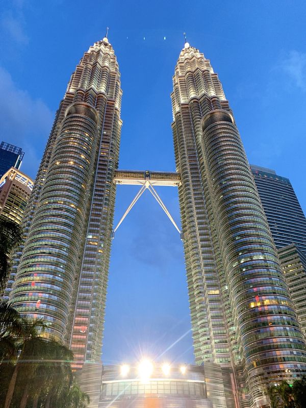 マレーシア「マレーシア🇲🇾」の写真：ツインタワー！
もう綺麗すぎて、ずっと見...