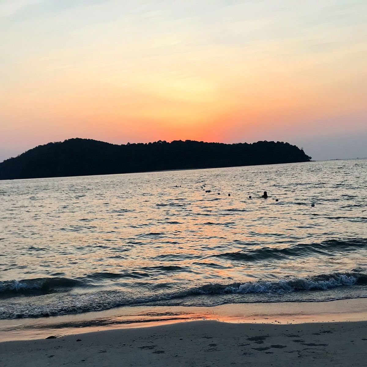 真夏でもあったかかった