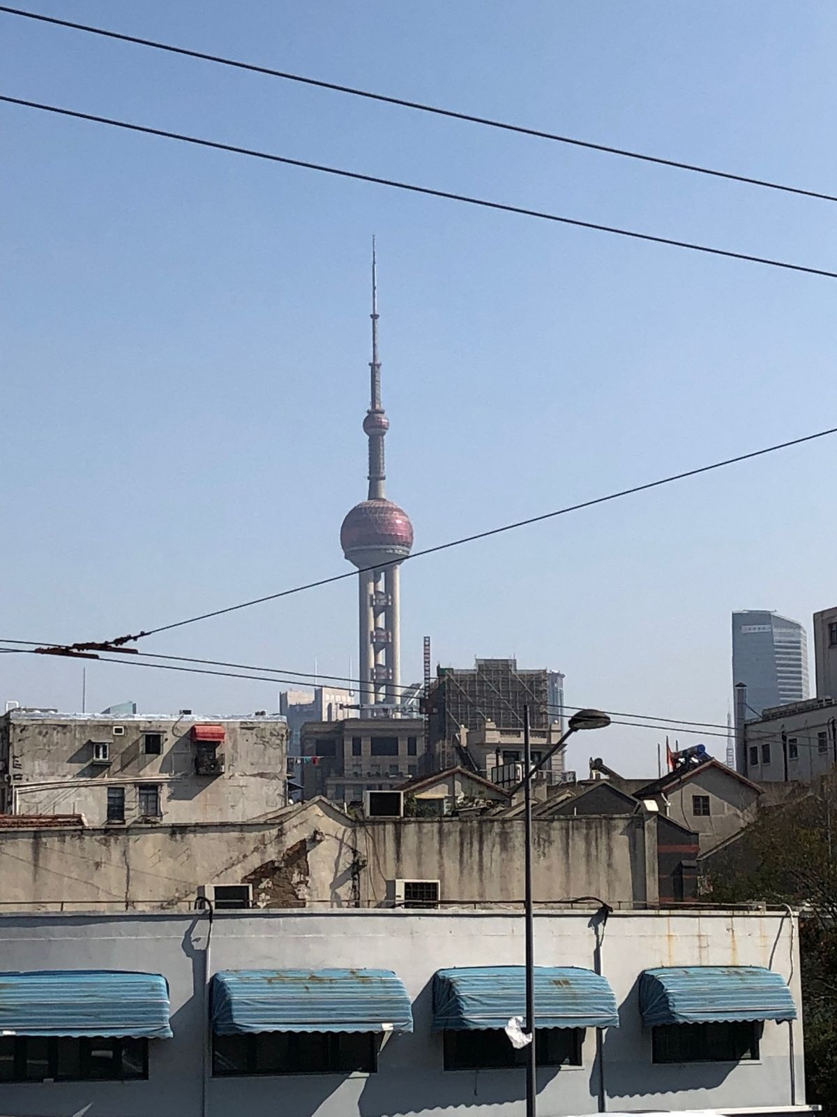 ダラットで買った1500円のジャケットで寒さを凌ぎながら上海の街をパトロー...