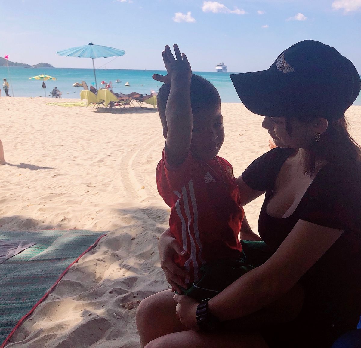 すごく素敵な海でシュノーケリングとダイビング。