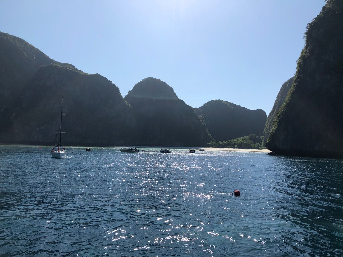 すごく素敵な海でシュノーケリングとダイビング。