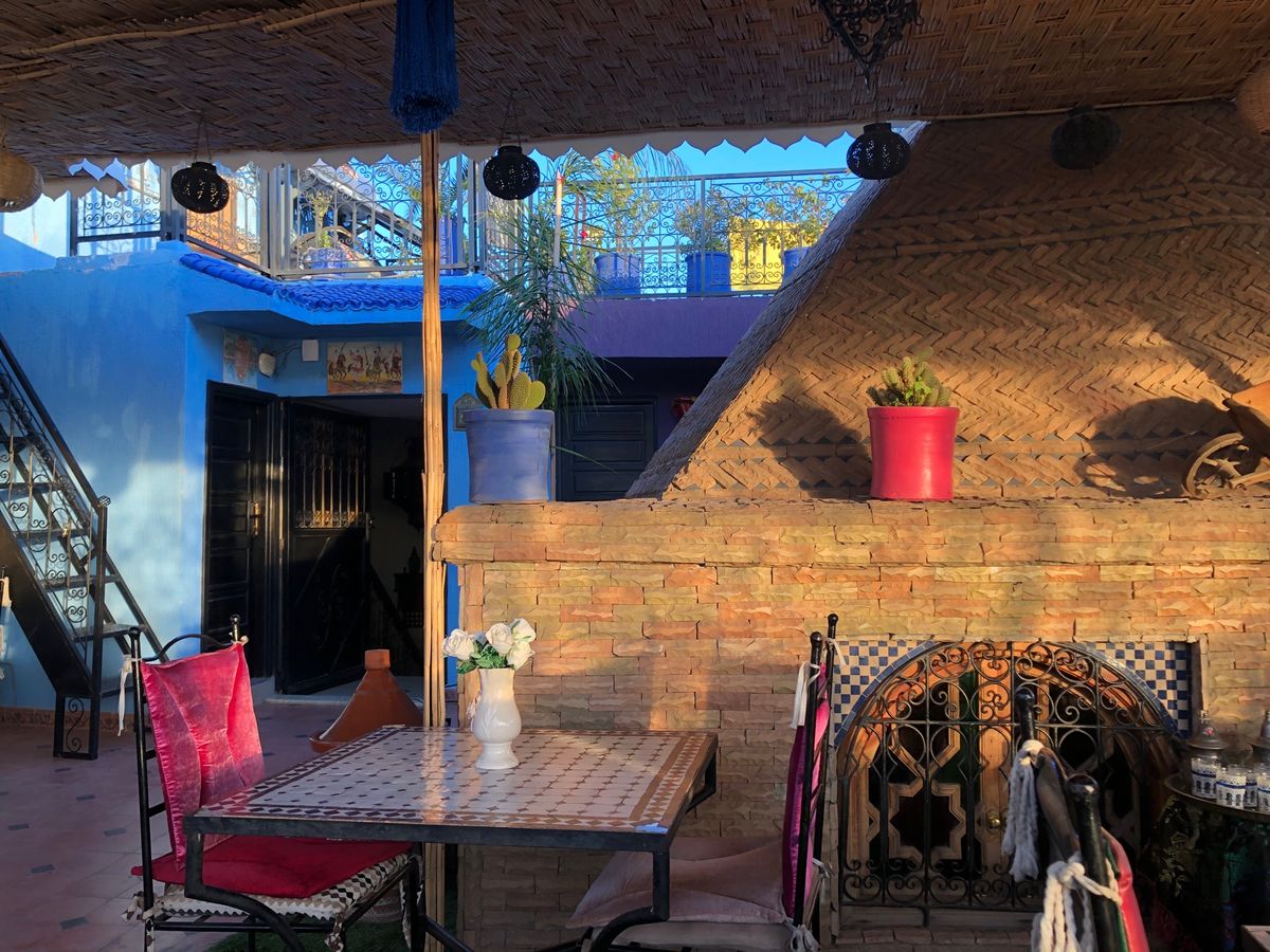 マラケシュもとってもワクワクする街だった。泊まったホテルのスタッフがいい人...