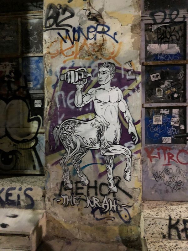 ギリシャ・アテネ「Athens」の写真：街の至る所にアートが溢れて、街のどこを切...