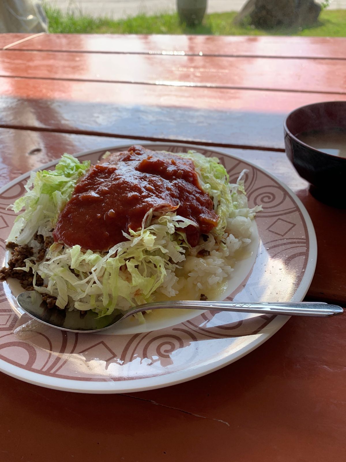 心喜・車海老ラーメン
　　　久米島で一番美味しいお店と思ってます🍜
スリー...