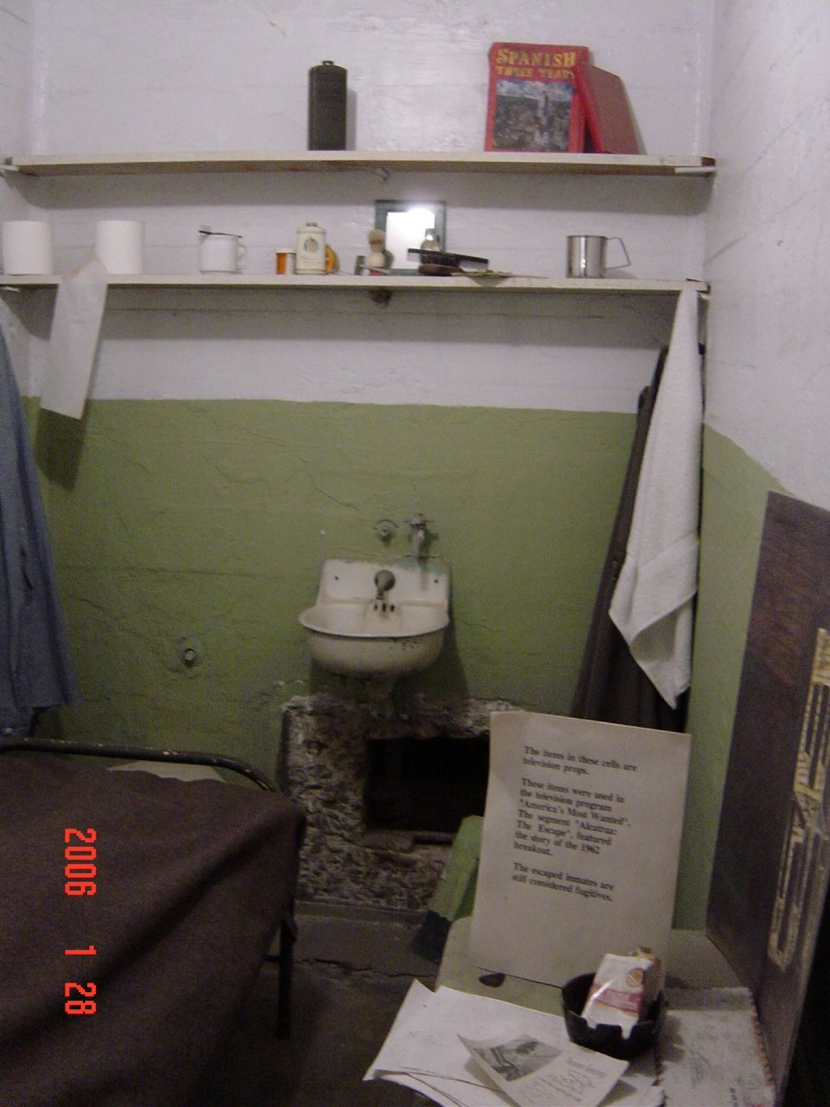 内部はアメリカ版、網走監獄みたいでした😆