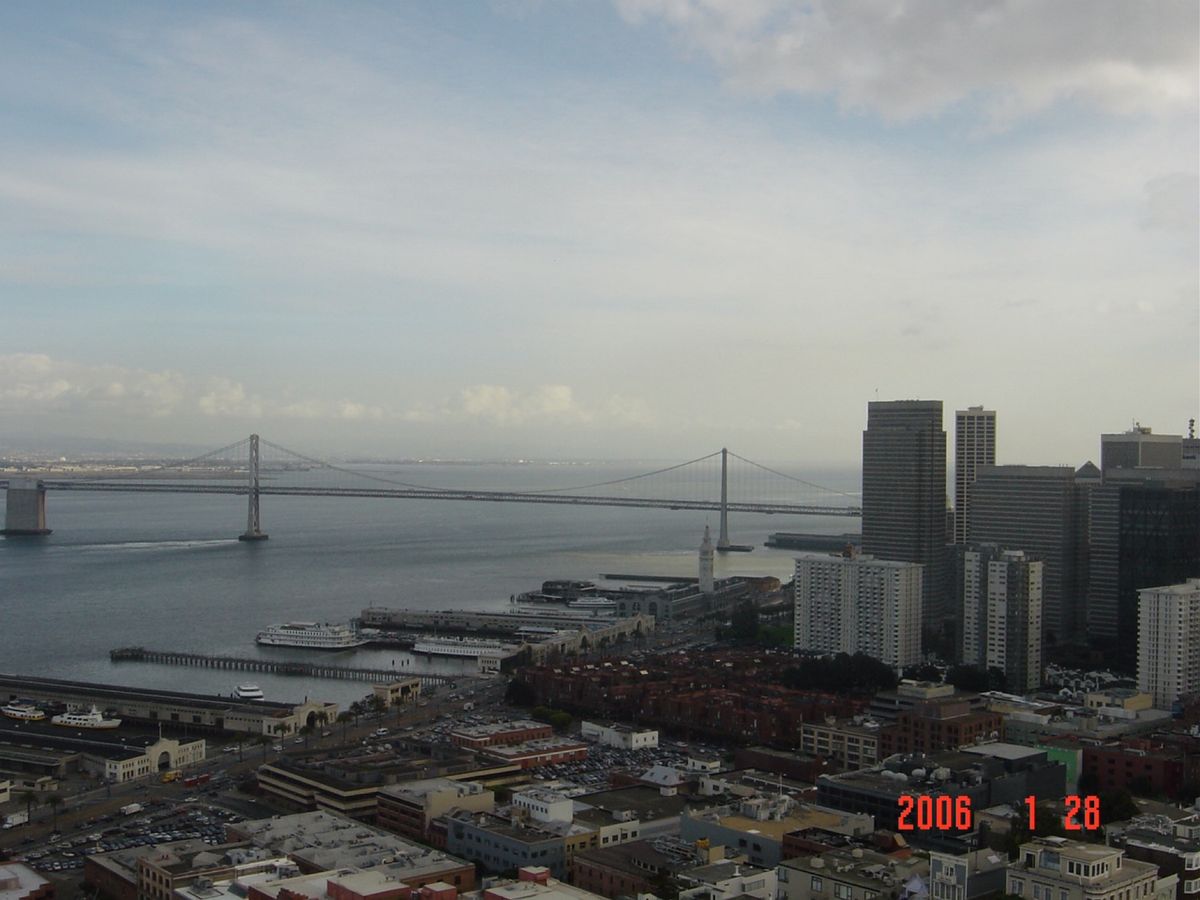 Coit Towerからの眺め🗼