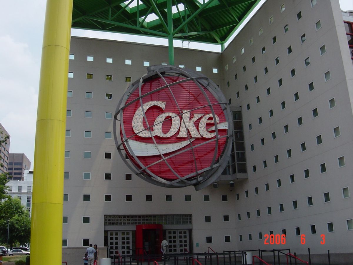 @World of Coca-Cola
Coca-ColaもAtlanta...